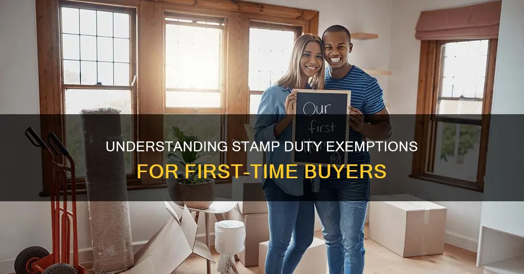 what constitutes a first time buyer for stamp duty