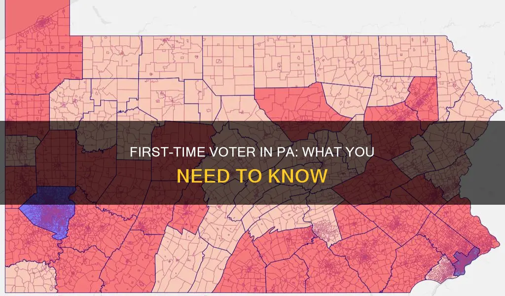 what constitutes a first time voter in pa