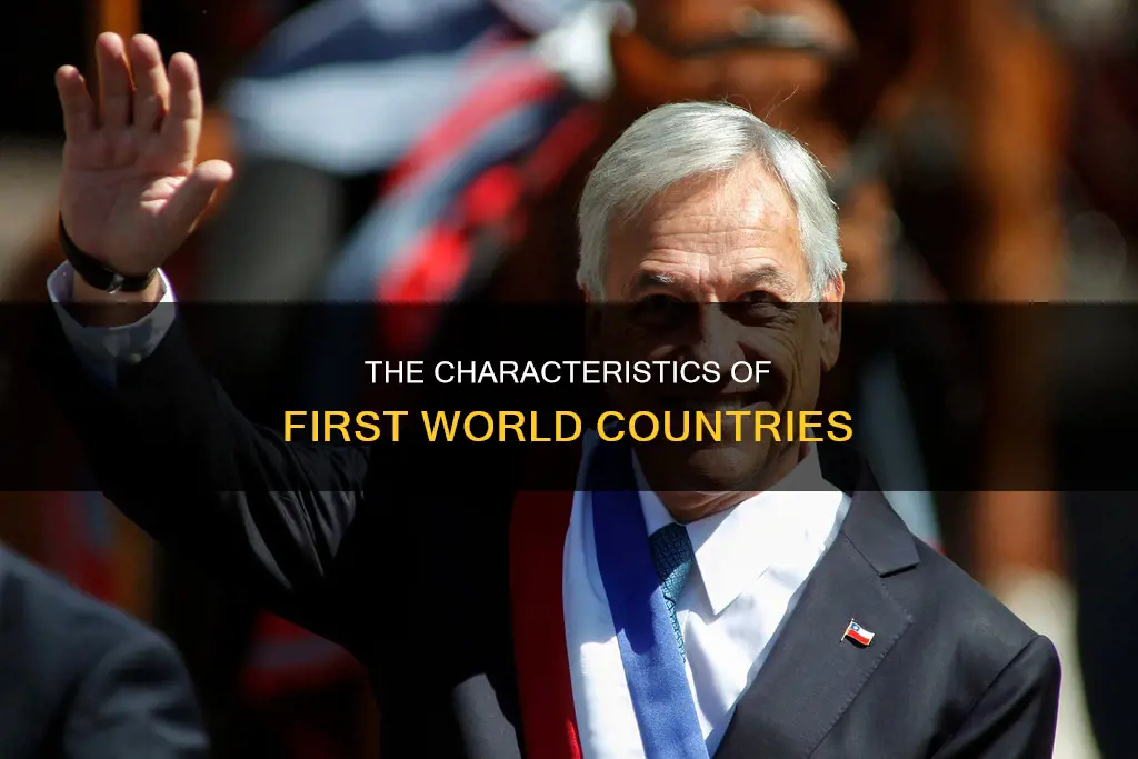 what constitutes a first world country