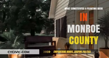 Monroe County's Floating Deck Requirements