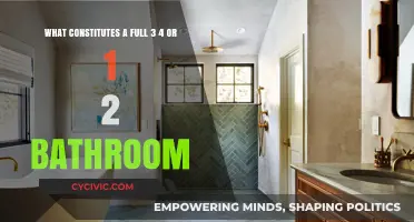 Understanding Bathroom Layouts: Full, 3/4, or 1/2 Baths