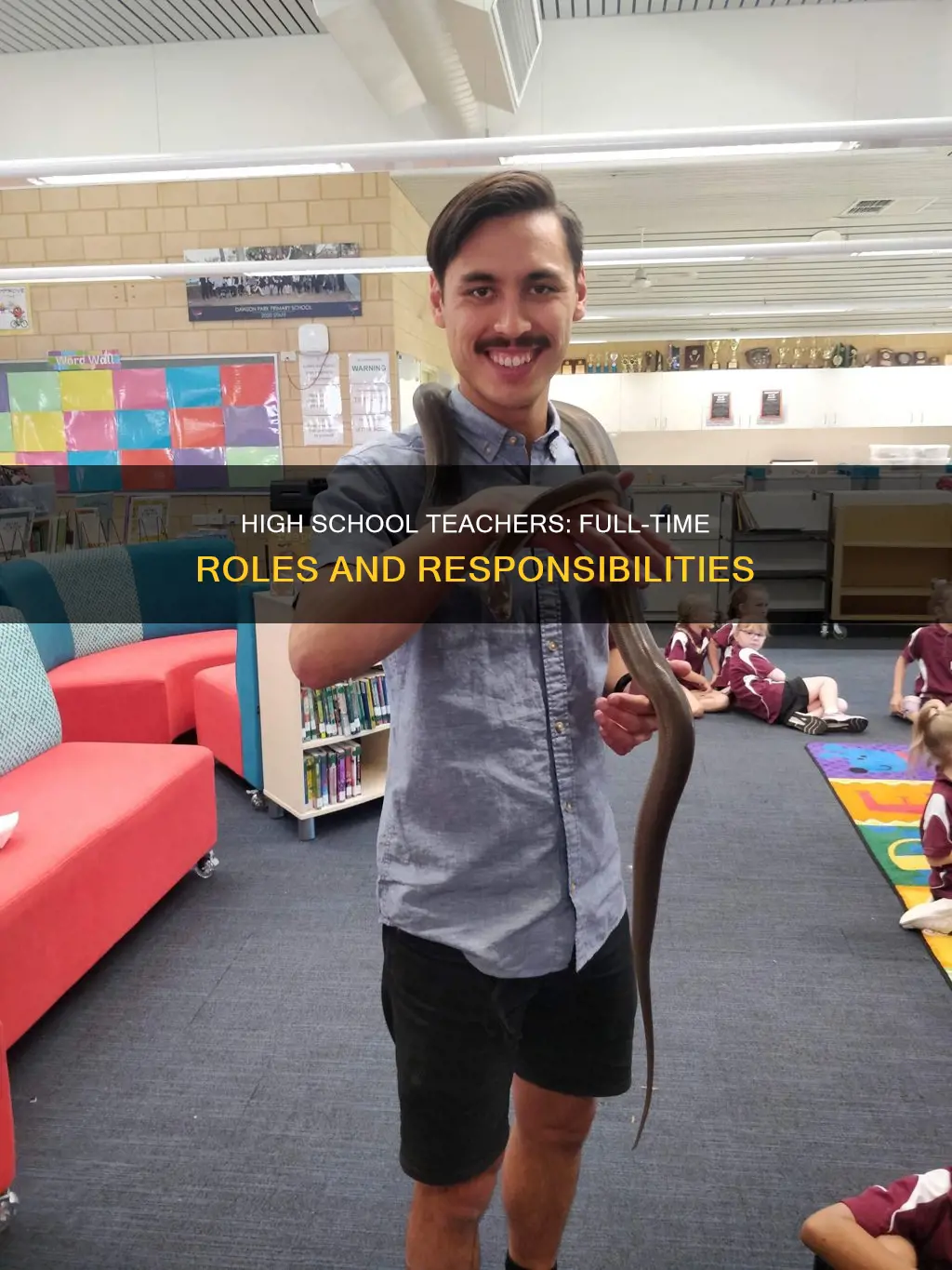 what constitutes a full-time high school teacher