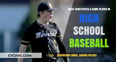 How High School Baseball Games Work