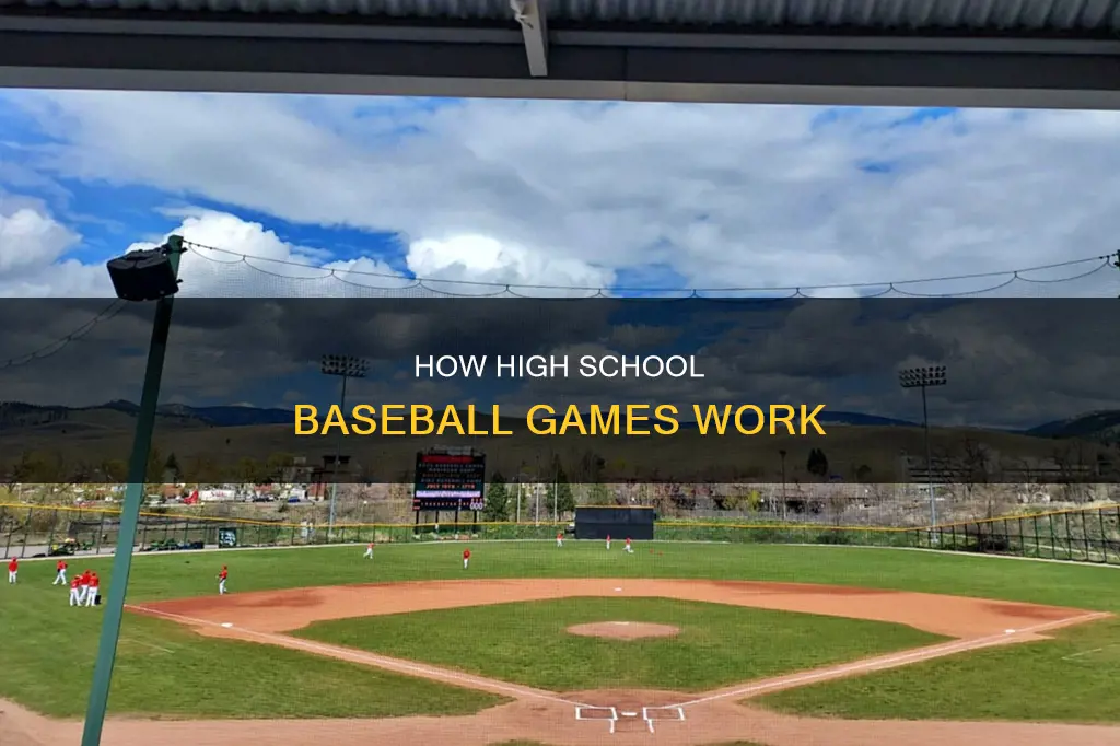 what constitutes a game played in high school baseball