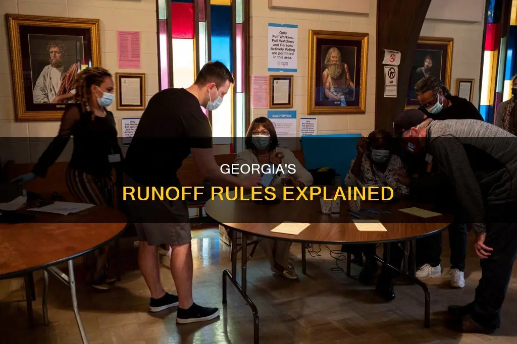 what constitutes a general election runoff in georgia