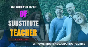 Substitute Teaching: Half-Day Work, Full-Day Pay
