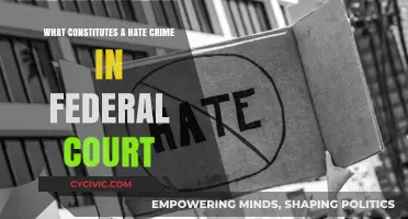 Hate Crime: Federal Court's Definition and Punishment