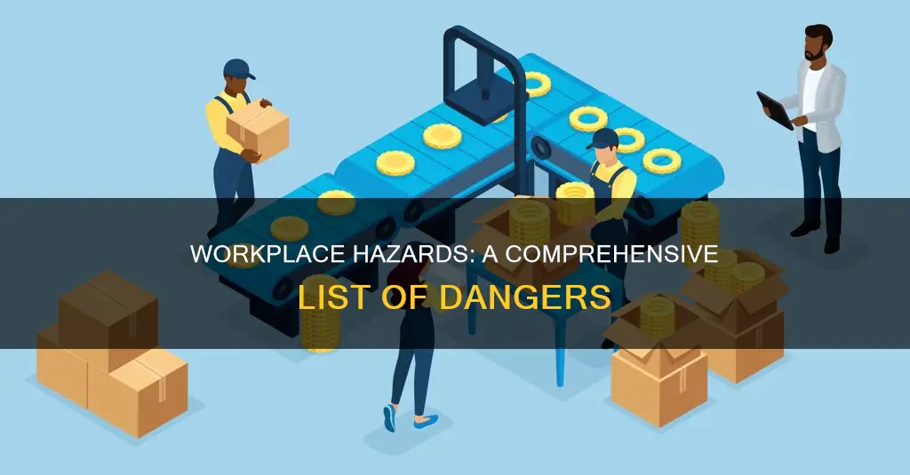 what constitutes a hazard in the workplace list