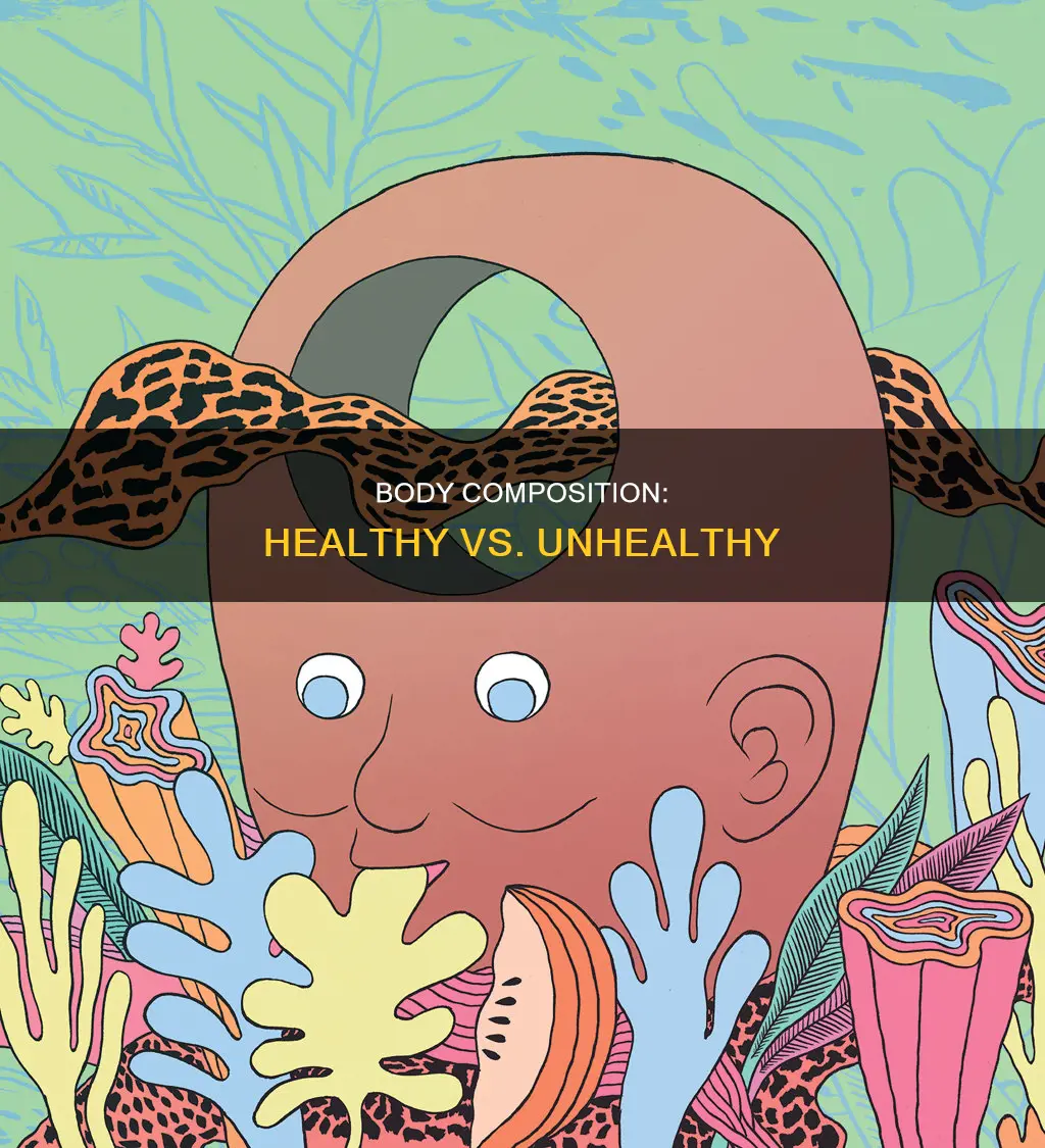 what constitutes a healthy or unhealthy body composition