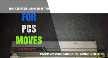 Understanding High-Value Items for PCS Moves