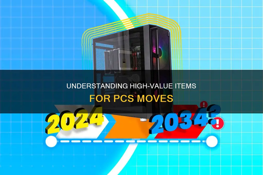 what constitutes a high value item for pcs moves