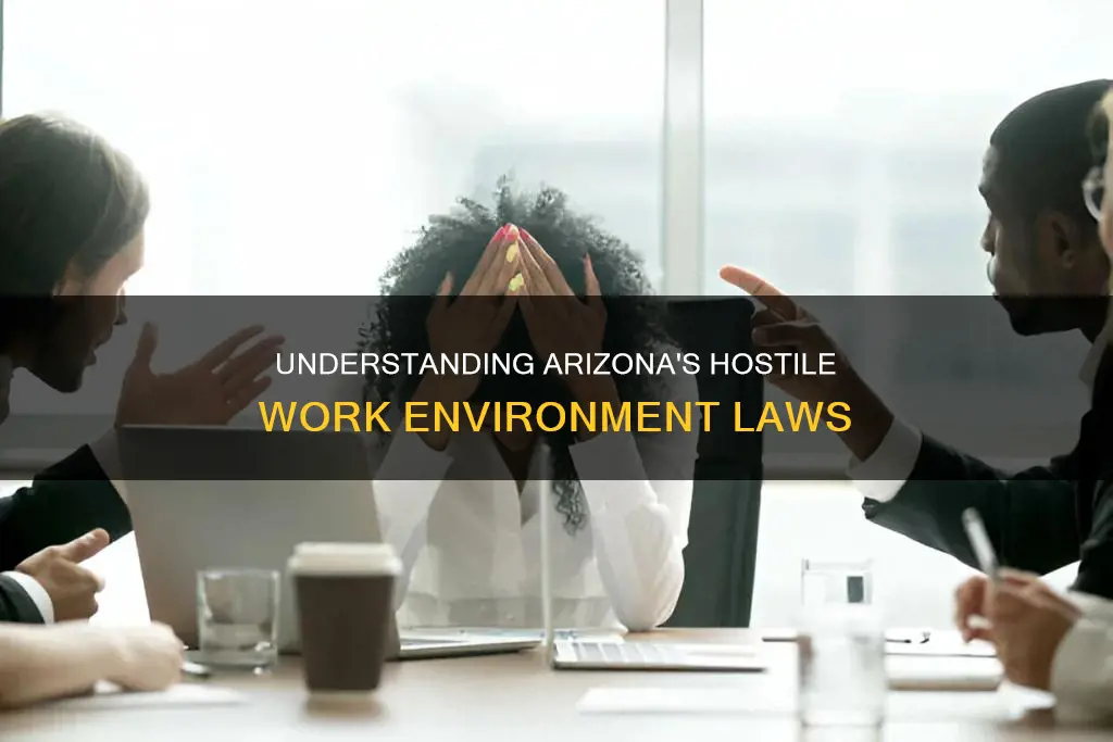 what constitutes a hostile work environment in arizona