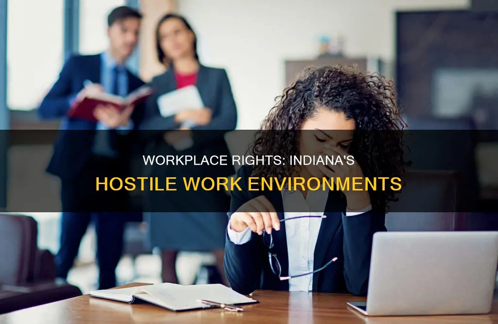 what constitutes a hostile work environment in indiana