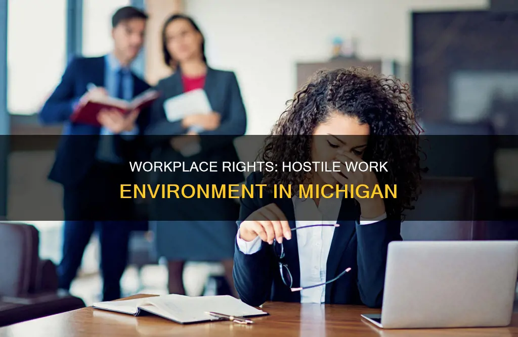 what constitutes a hostile work environment in michigan