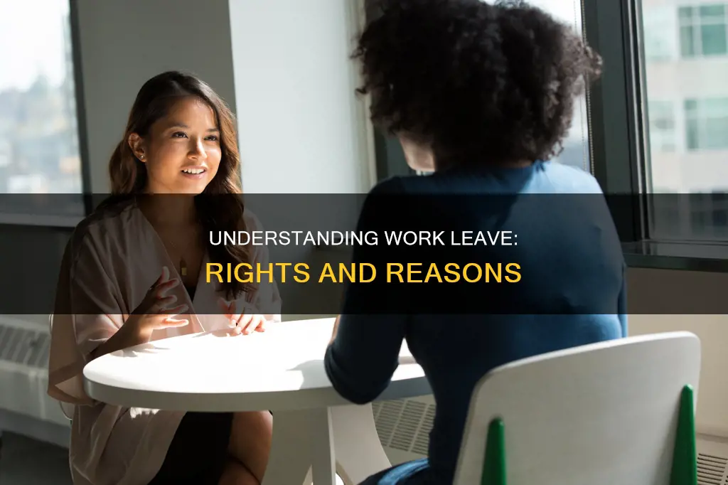 what constitutes a leave of absence from work