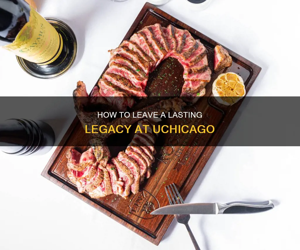 what constitutes a legacy for university of chicago