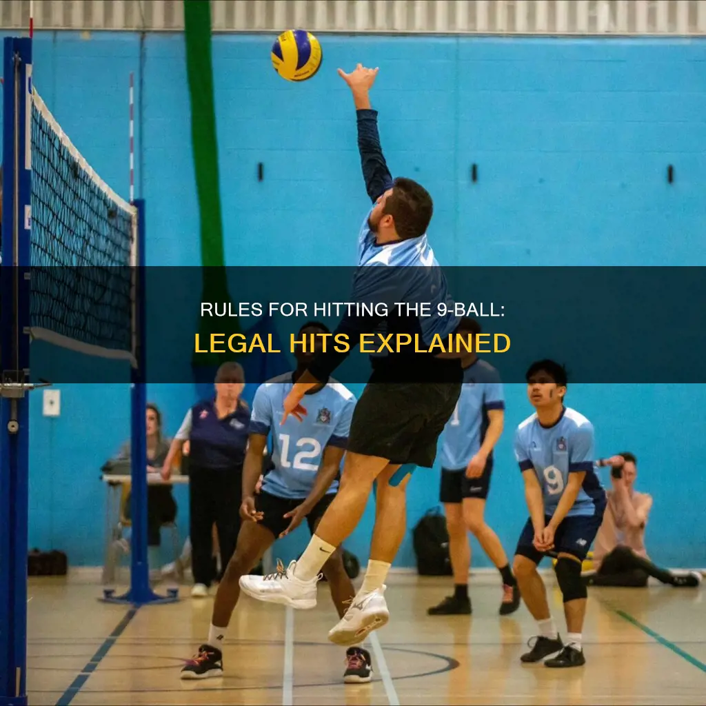 what constitutes a legal hit in 9 ball