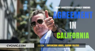 Legally Binding Agreements: California's Essential Elements