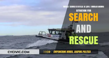 When to Call Search and Rescue: Life-Threatening Situations