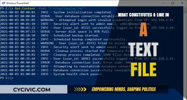 Text File Lines: Understanding the Fundamentals