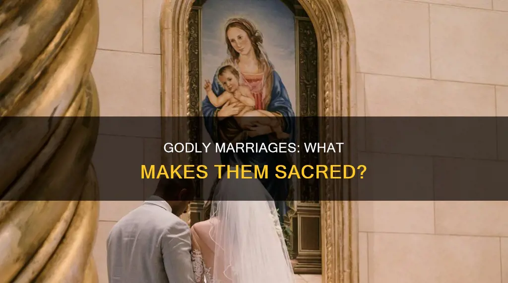 what constitutes a marriage in god