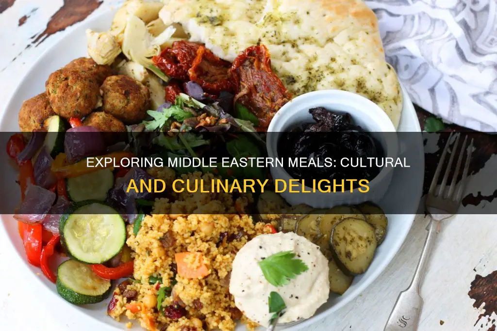 what constitutes a meal in the middle east