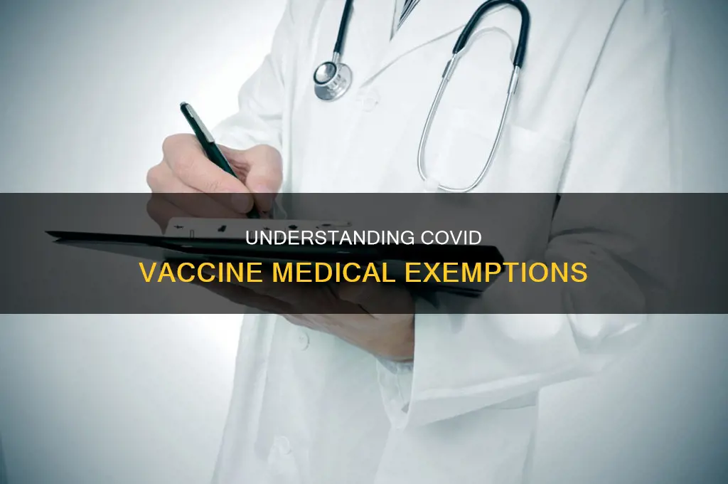 what constitutes a medical exemption for covid vaccine