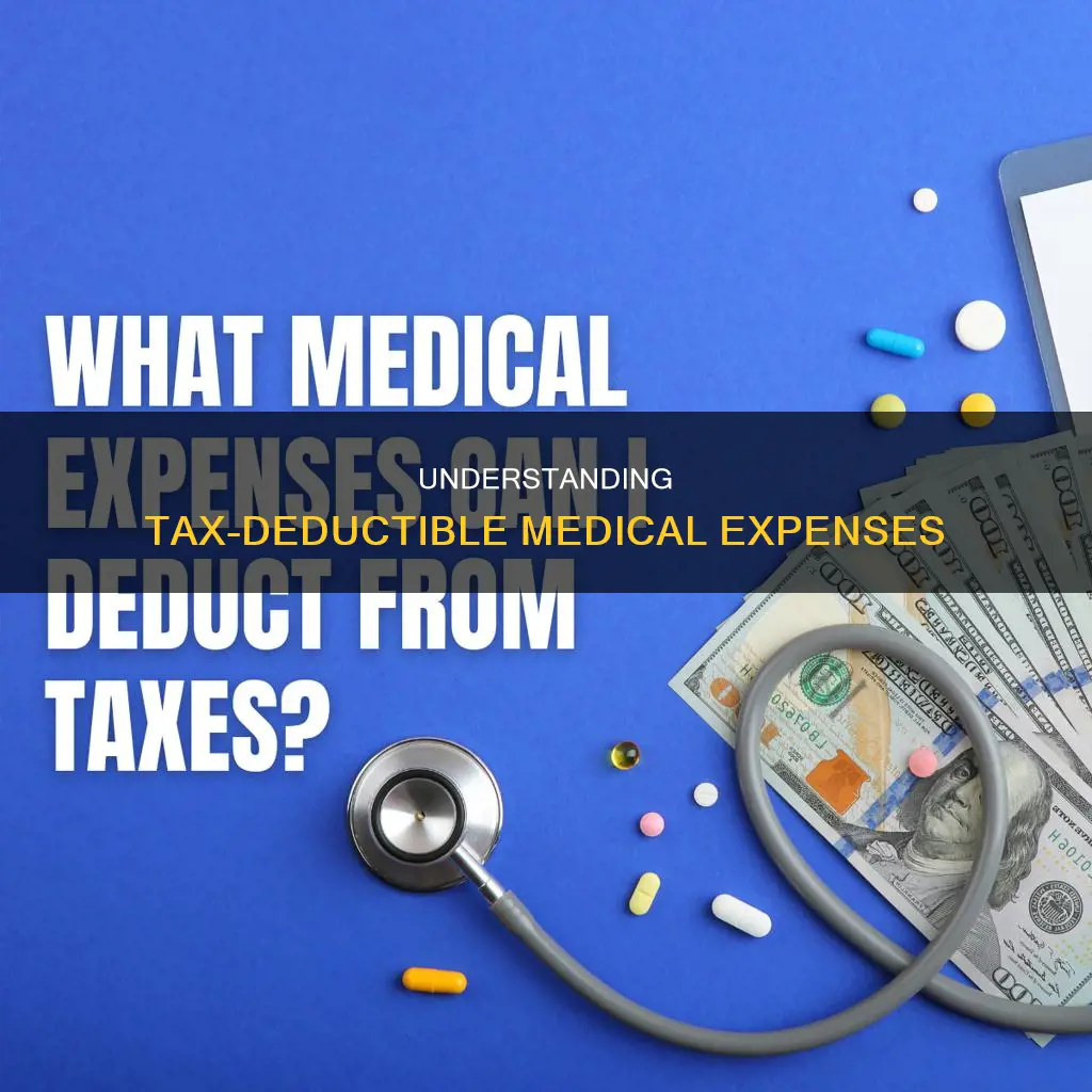 what constitutes a medical expense on your tazes