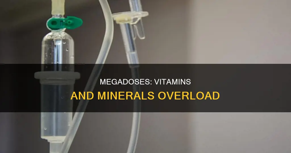 what constitutes a megadose of a vitamin or mineral