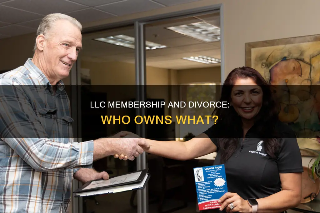 what constitutes a member of an llc in divorce
