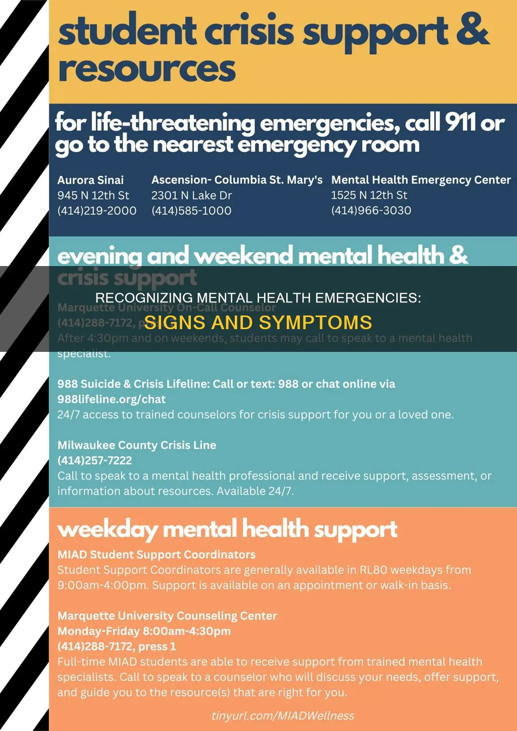 what constitutes a mental health crisis or emergency