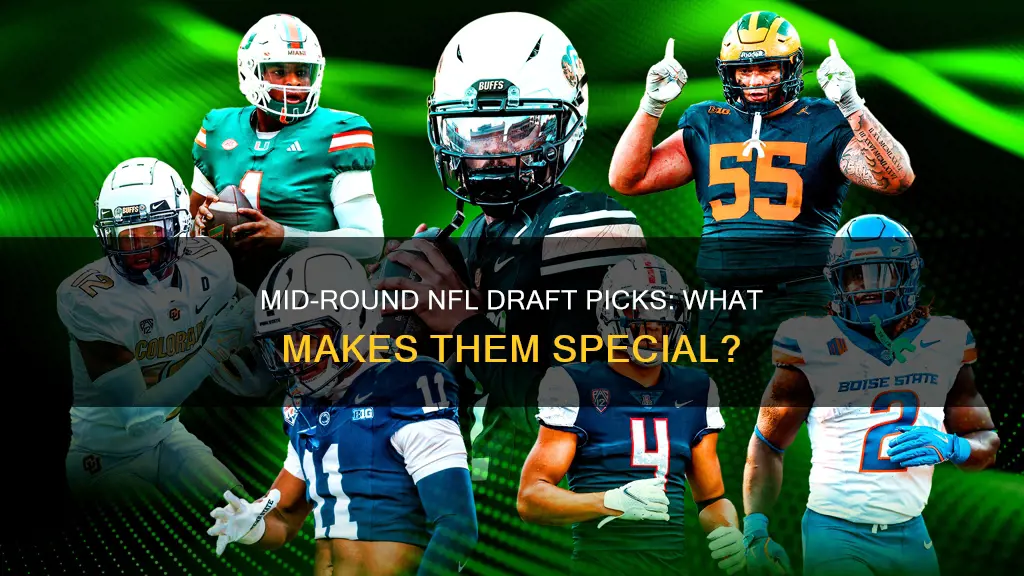 what constitutes a mid round draft pick nfl