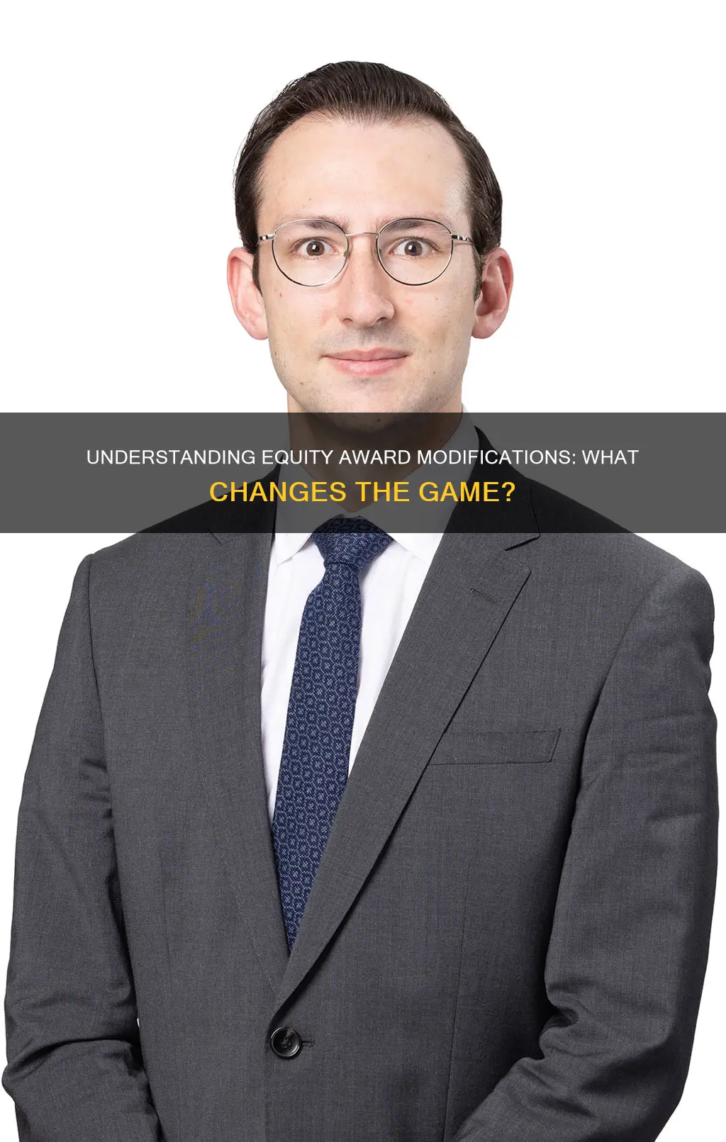 what constitutes a modification to an equity award