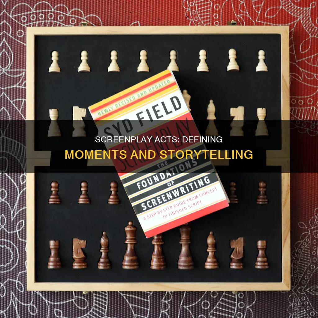 what constitutes a new act in a screenplay