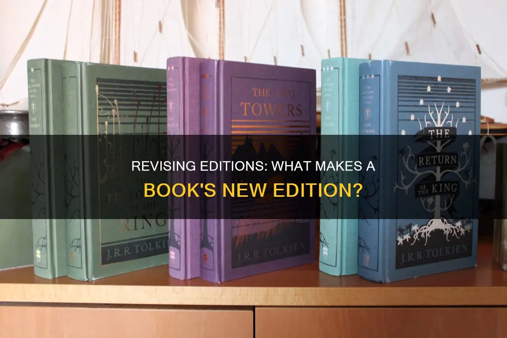 what constitutes a new edition of a book