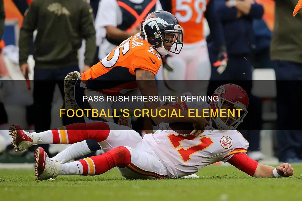 what constitutes a pass rush pressure in football