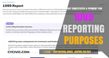 Understanding 1099 Payments: What Constitutes Reportable Income?