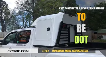 Understanding DOT Compliance for Pickup Trucks