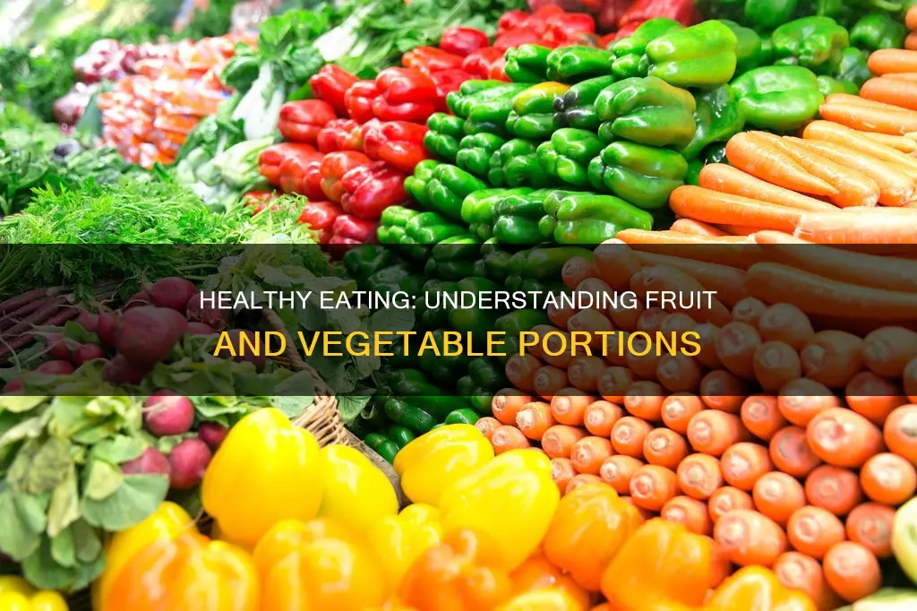 what constitutes a portion of fruit and vegetables