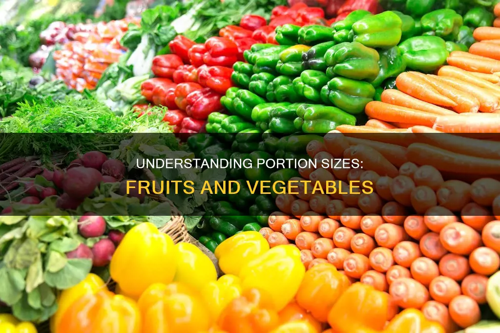 what constitutes a portion of fruit or veg