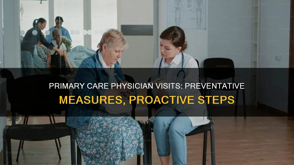 what constitutes a preventative visit to a primry care physician