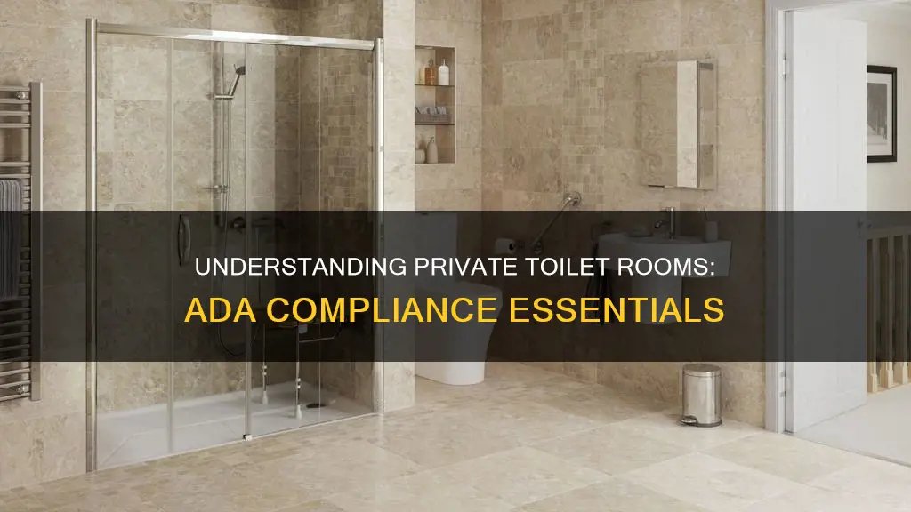 what constitutes a private toilet room ind ada