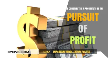 Profit-Seeking Defines Prostitution: A Fine Line