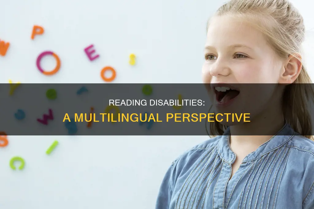 what constitutes a reading disability in different languages