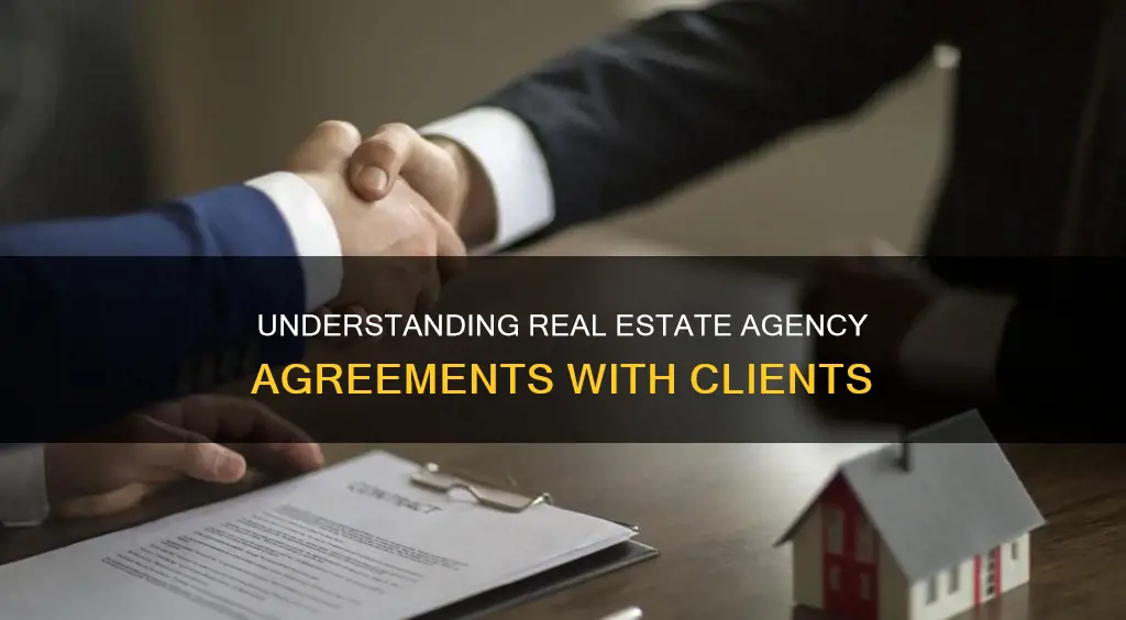 what constitutes a real estate agency agreement with a client