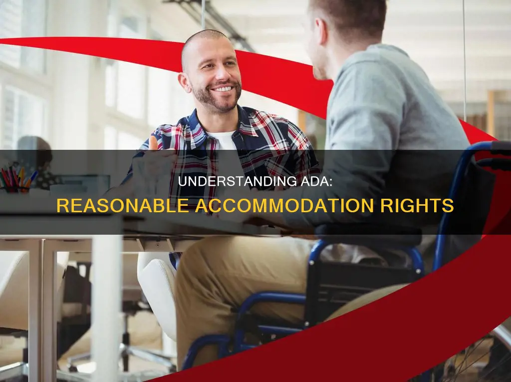 what constitutes a reasonable accommodation under the ada