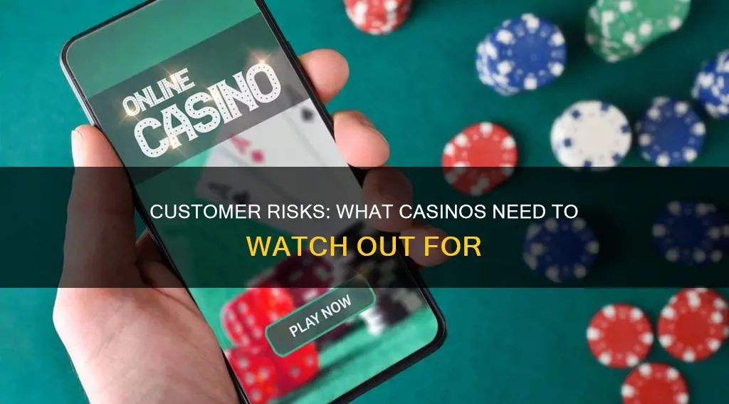 what constitutes a risk to casino in relation to customerss