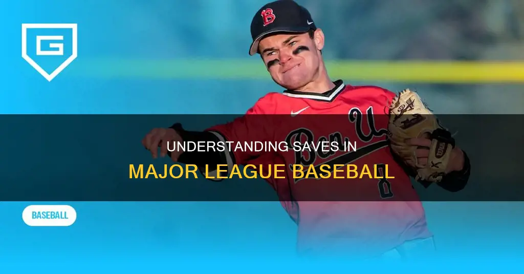 what constitutes a save in major league baseball