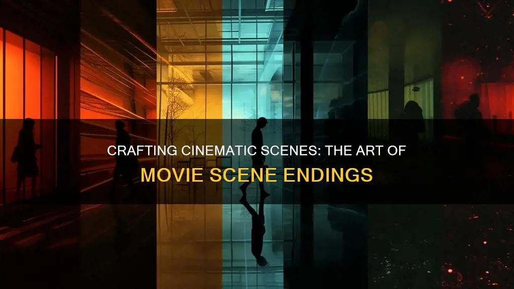 what constitutes a scene ending in a movie