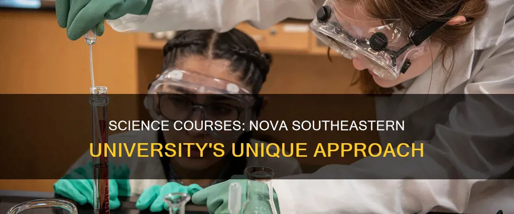 what constitutes a science course nova southeastern university
